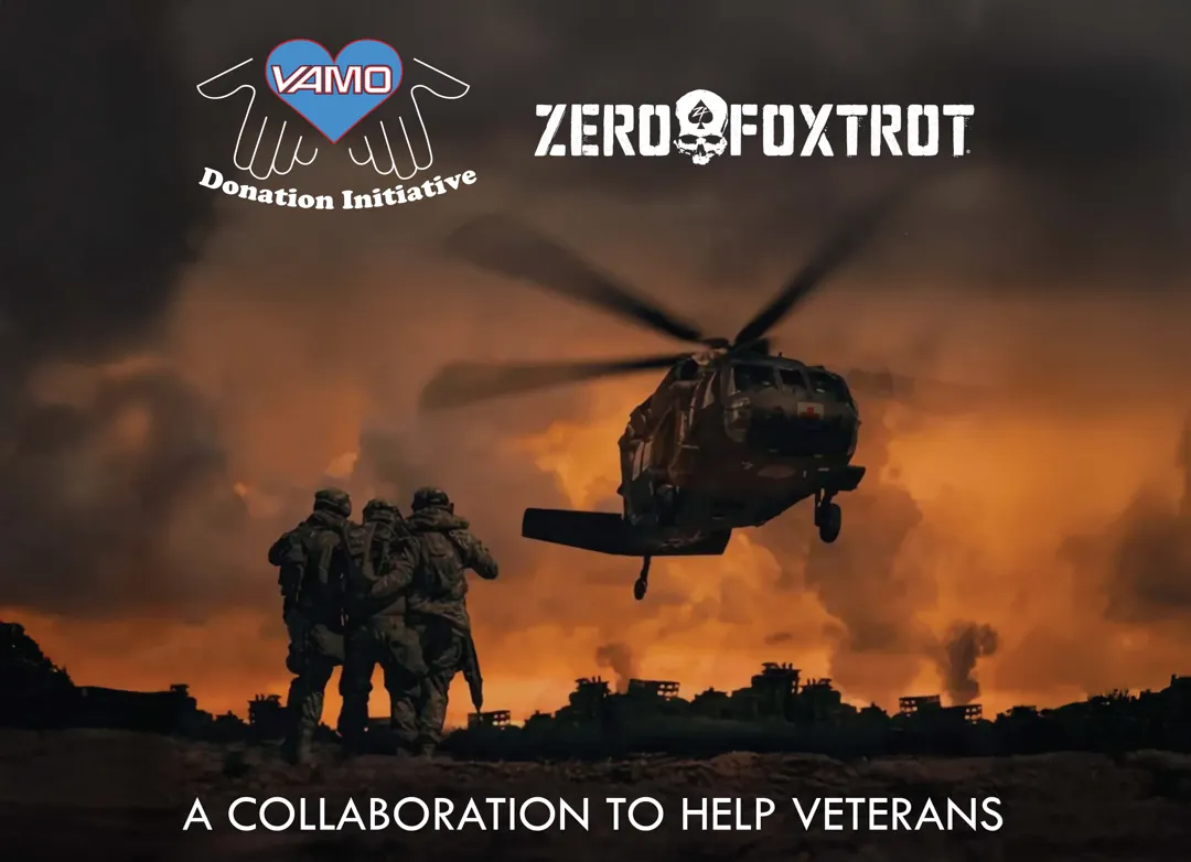 vamo donation page hero helicopter